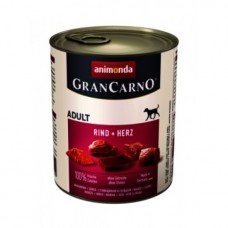 Animonda GranCarno Adult with Beef and Heart - с говеждо и пуешки сърца 400 гр.